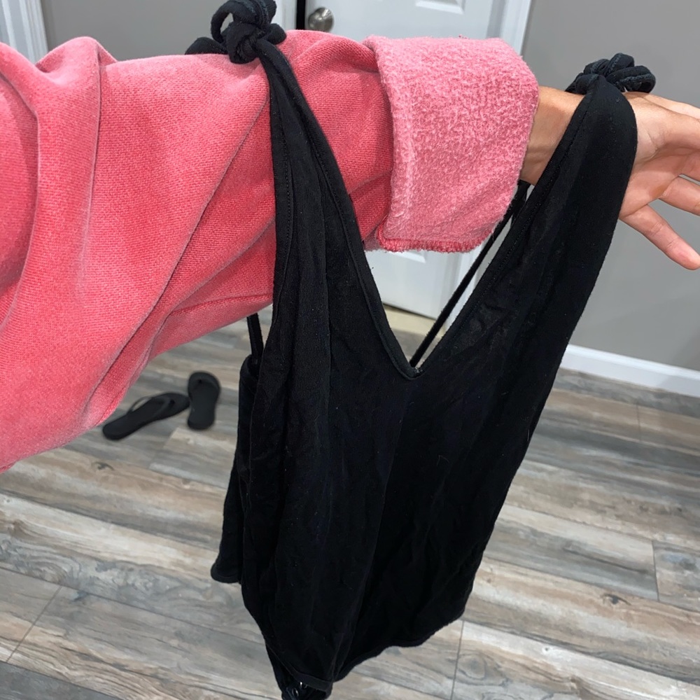 Tie strap bodysuit